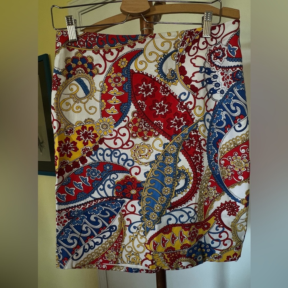 Talbot’s print skirt